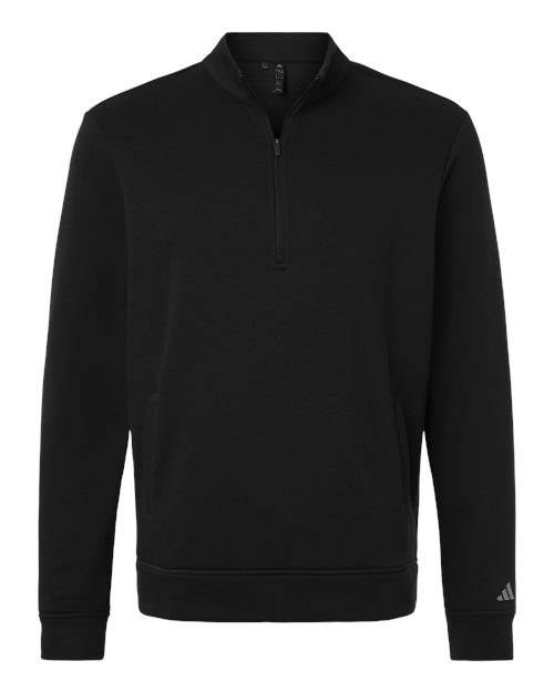 ADIDAS MEN'S ELEVATED FLEECE QUARTER-ZIP PULLOVER (A721)