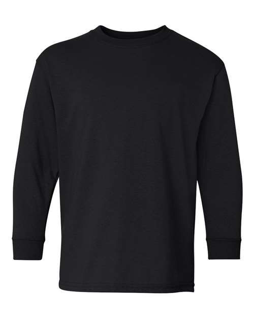 GILDAN YOUTH HEAVY COTTON? LONG SLEEVE T-SHIRT (5400B)