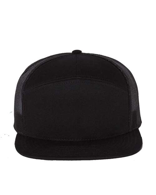 RICHARDSON SEVEN-PANEL TRUCKER CAP (168)
