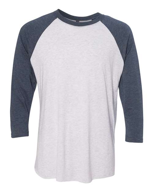 NEXT LEVEL UNISEX TRIBLEND THREE-QUARTER RAGLAN TEE (6051)