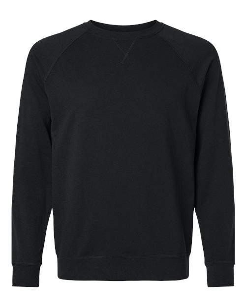 NEXT LEVEL UNISEX LAGUNA RAGLAN CREWNECK SWEATSHIRT (9000)