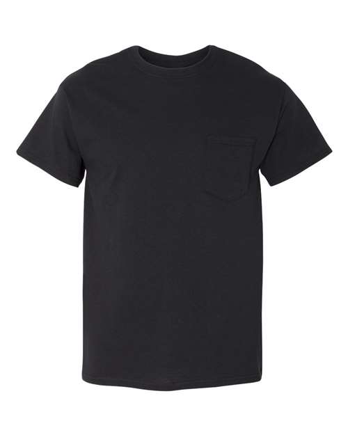 GILDAN UNISEX HEAVY COTTON? POCKET T-SHIRT (5300)