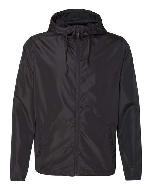 INDEPENDENT TRADING CO. MEN'S LIGHTWEIGHT WINDBREAKER FULL-ZIP JACKET (EXP54LWZ)