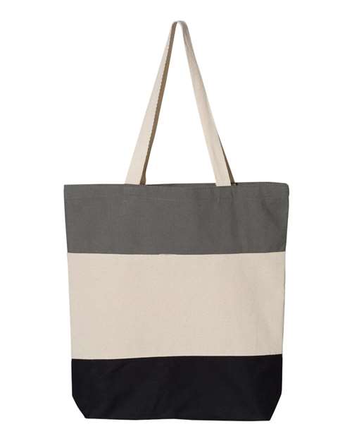 Q-TEES 11L TRI-COLOR TOTE (Q125900)