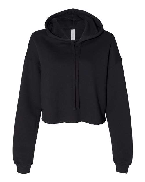 BELLA + CANVAS WOMEN'S CROP HOODIE SWEATSHIRT (7502)