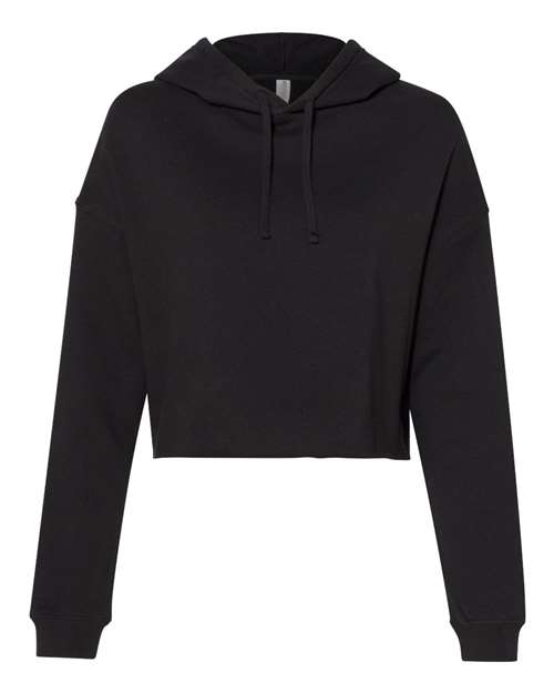 INDEPENDENT TRADING CO. WOMEN?S LIGHTWEIGHT CROP HOODED SWEATSHIRT (AFX64CRP)