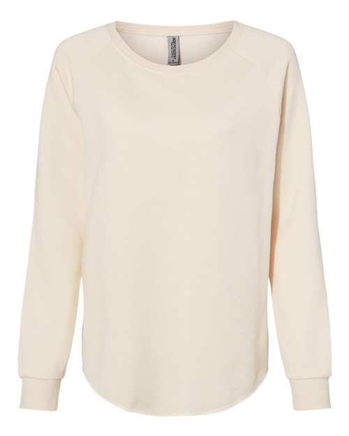 INDEPENDENT TRADING CO. WOMEN'S CALIFORNIA WAVE WASH CREWNECK SWEATSHIRT (PRM2000)