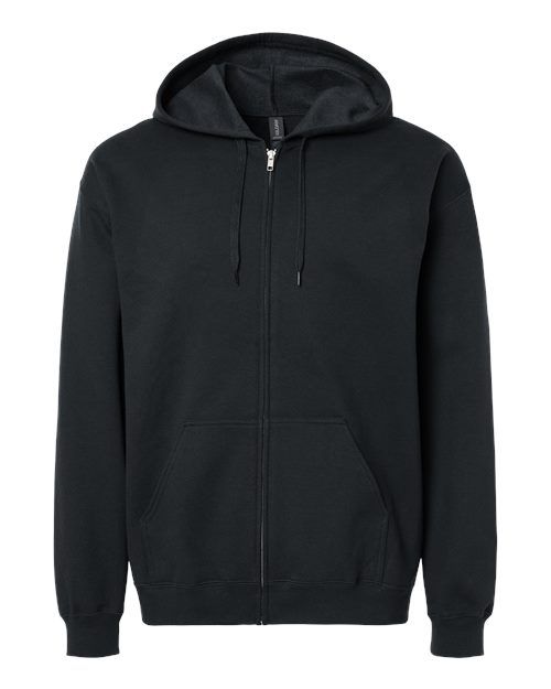 GILDAN UNISEX SOFTSTYLE? MIDWEIGHT FULL-ZIP HOODED SWEATSHIRT (SF600)