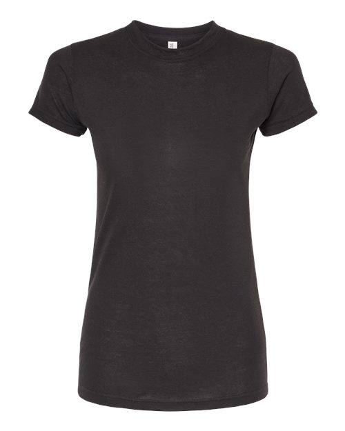 M&O WOMEN'S DELUXE BLEND T-SHIRT (3540)