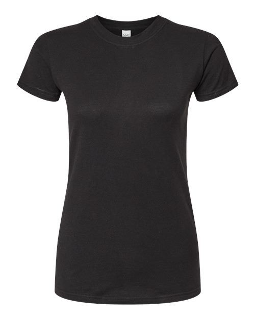 M&O WOMEN'S FINE JERSEY T-SHIRT (4513)