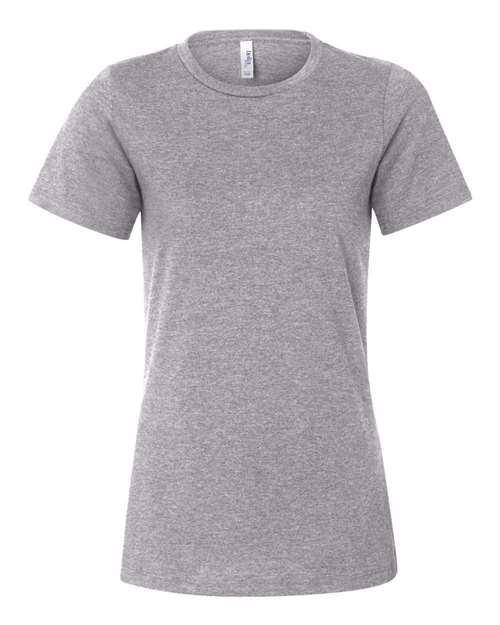 BELLA + CANVAS WOMEN?S RELAXED FIT HEATHER CVC TEE (6400CVC)