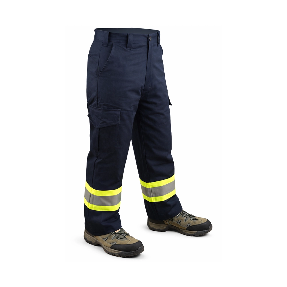 COTTON TWILL CARGO PANTS W/ REFL. TAPE (172)