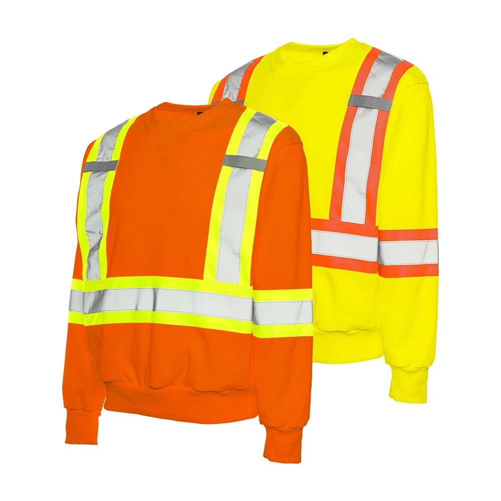 HI-VIS CREWNECK SWEATSHIRT (TH1)