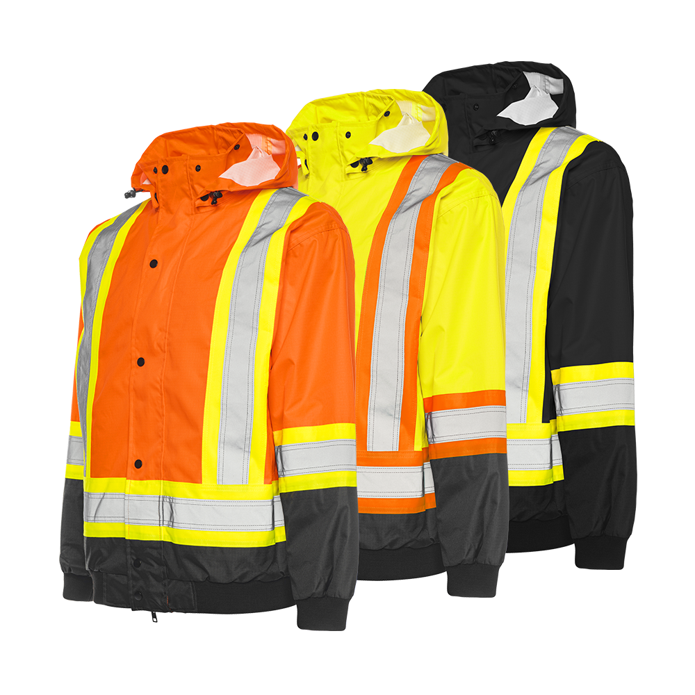 3-IN-1 WINTER TRAFFIC JACKET, 4" REFL. TAPE (TJ3)
