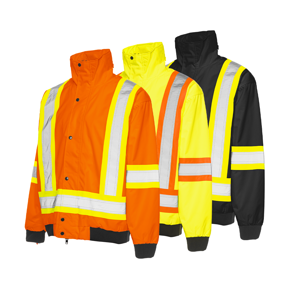 6-IN-1 WINTER TRAFFIC JACKET, 4" REFL. TAPE (TJ6)