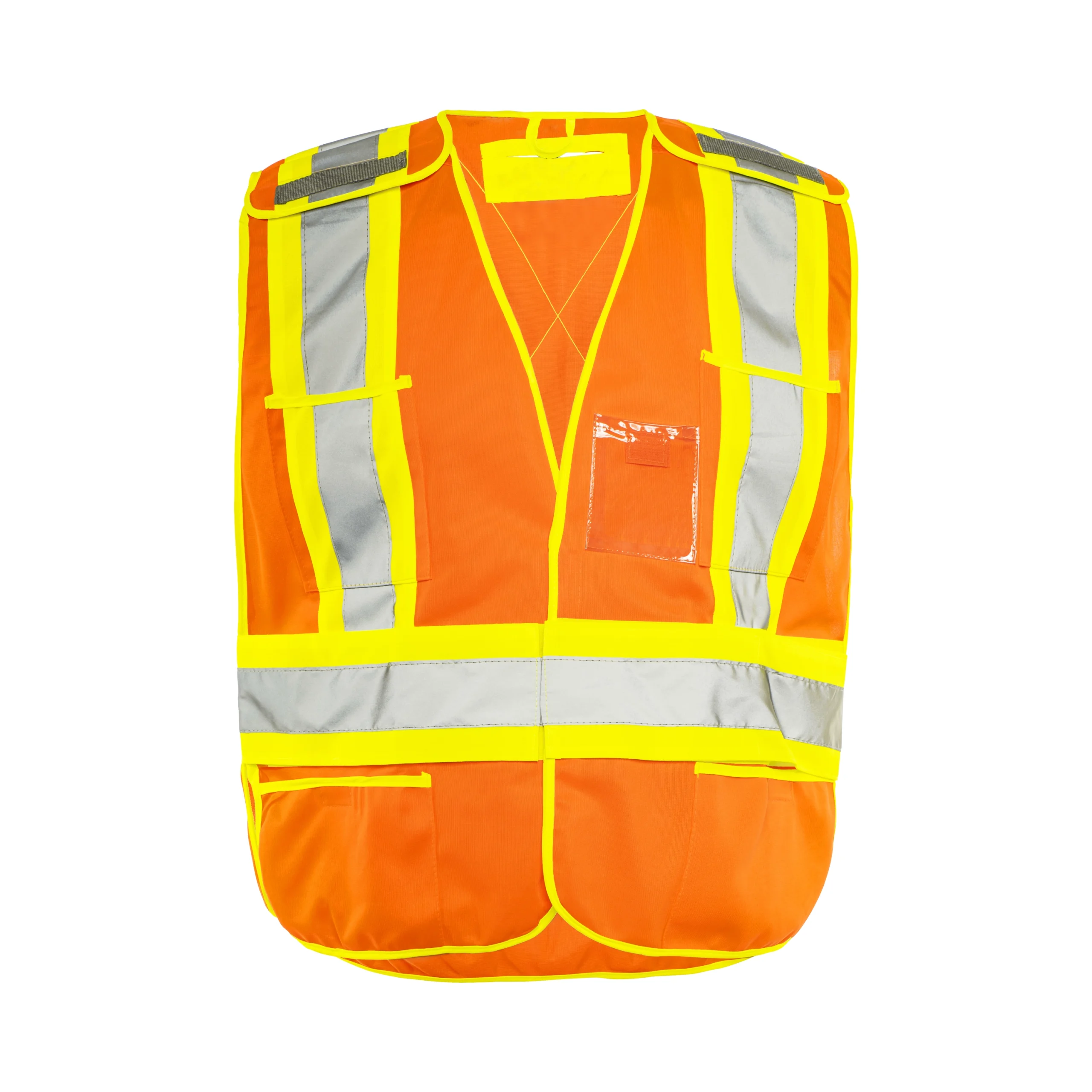 UNIVERSAL 5 PT. TEARAWAY SOLID TRAFFIC VEST (TV2)