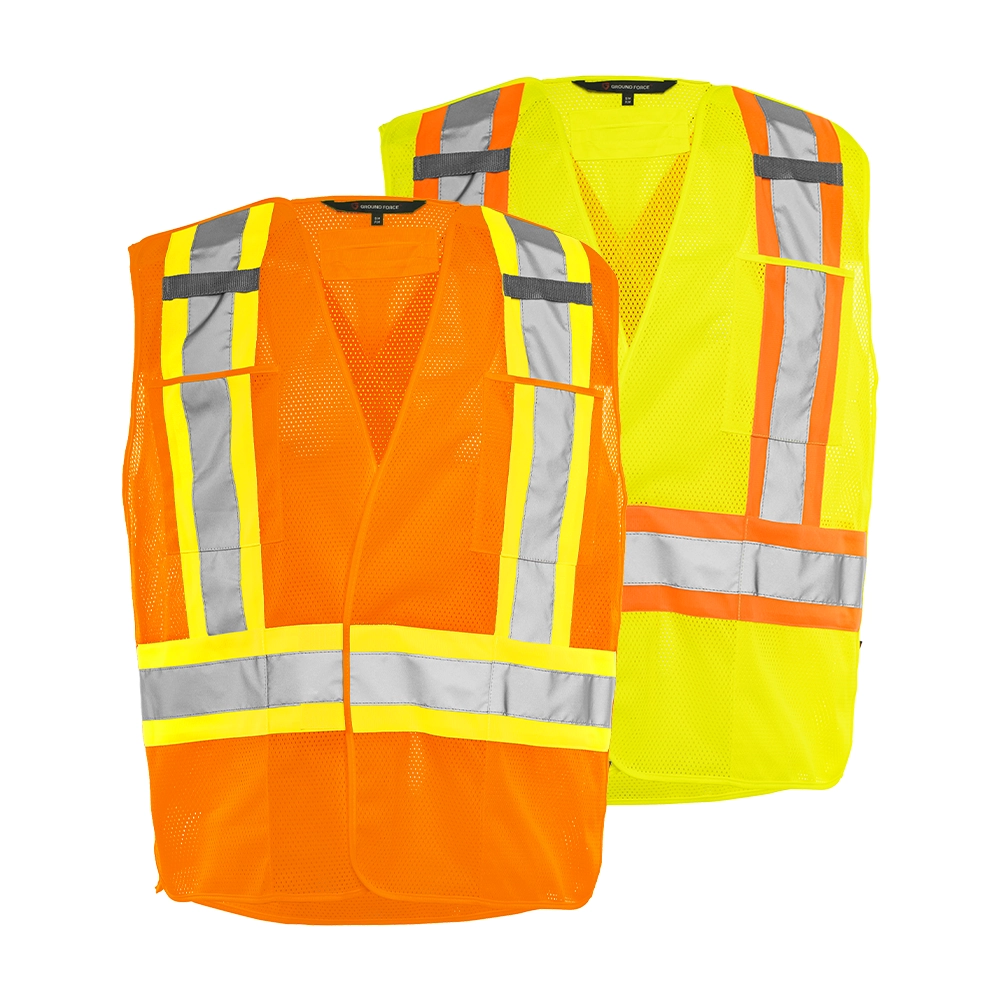 5 PT. TEARAWAY MESH TRAFFIC VEST (TV3)