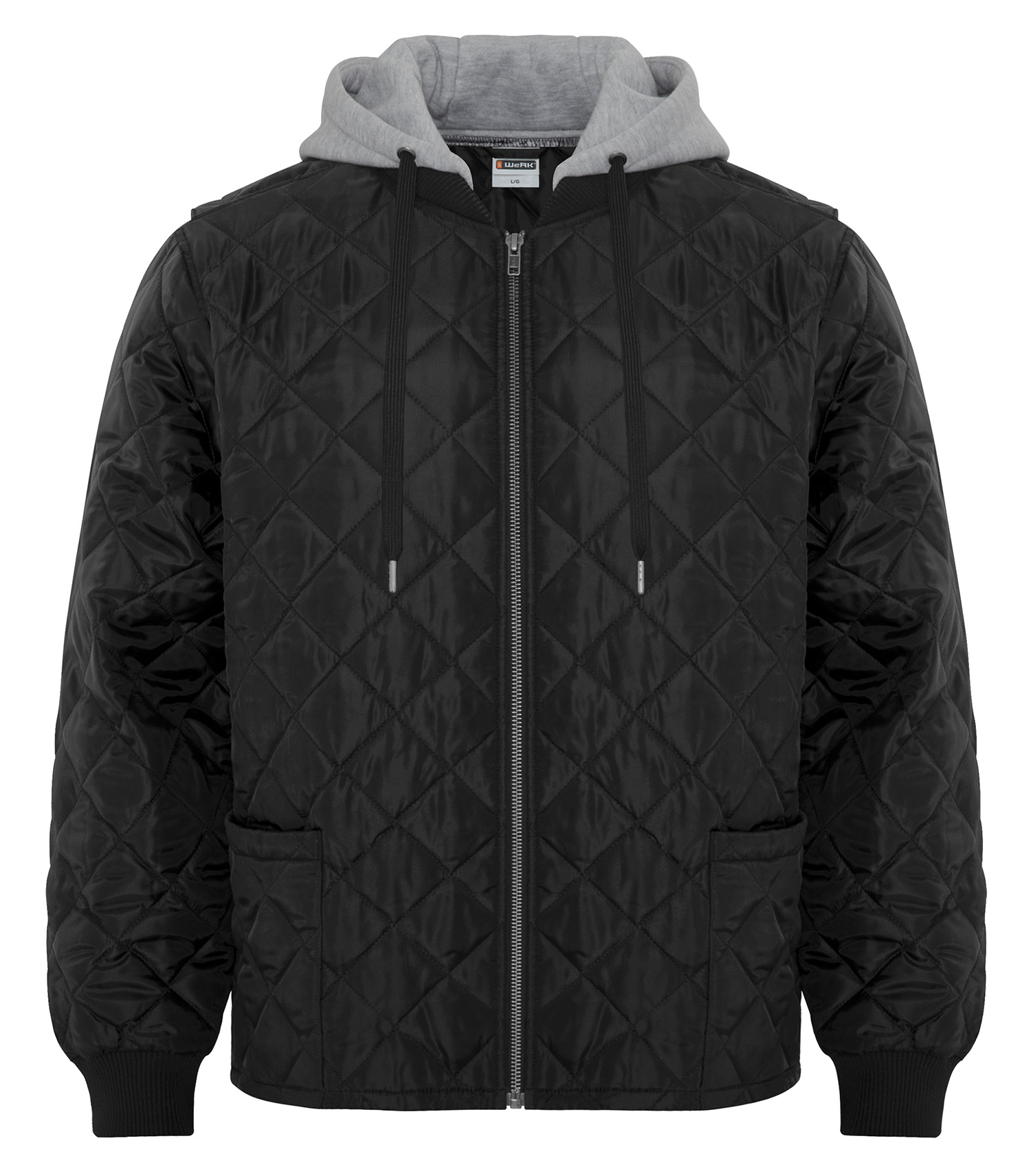 ATC WeRK? QUILTED HOODED FREEZER JACKET (WeRK7611H)
