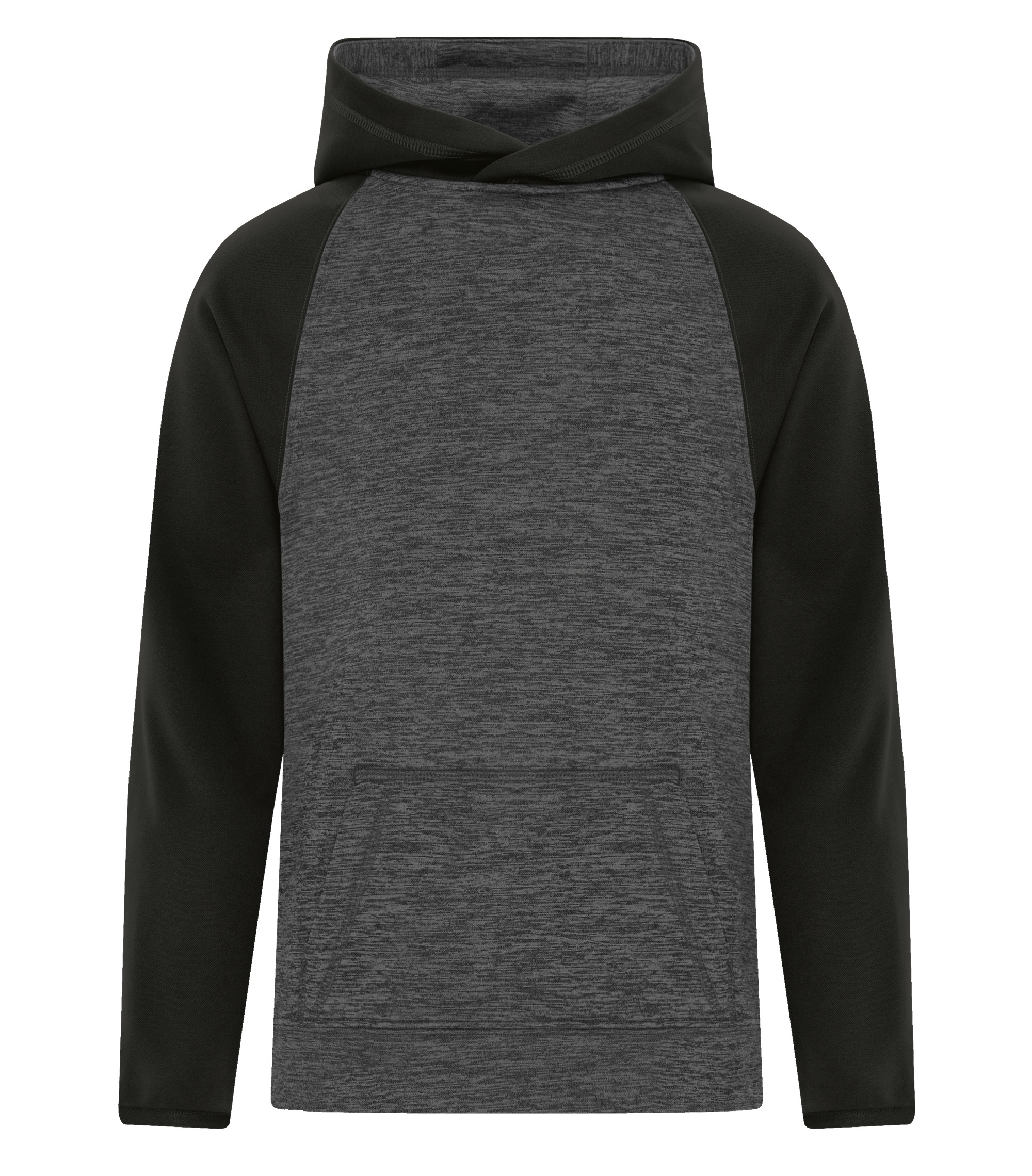 ATC? DYNAMIC HEATHER FLEECE TWO TONE YOUTH HOODIE (Y2047)