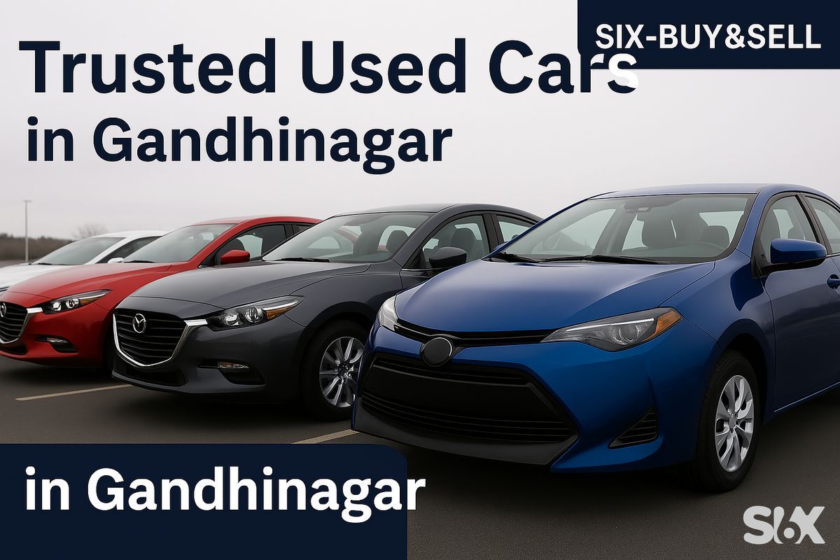 Why SIX- BUY & SELL is the Ultimate Destination for Second Hand Cars in gandhinagar