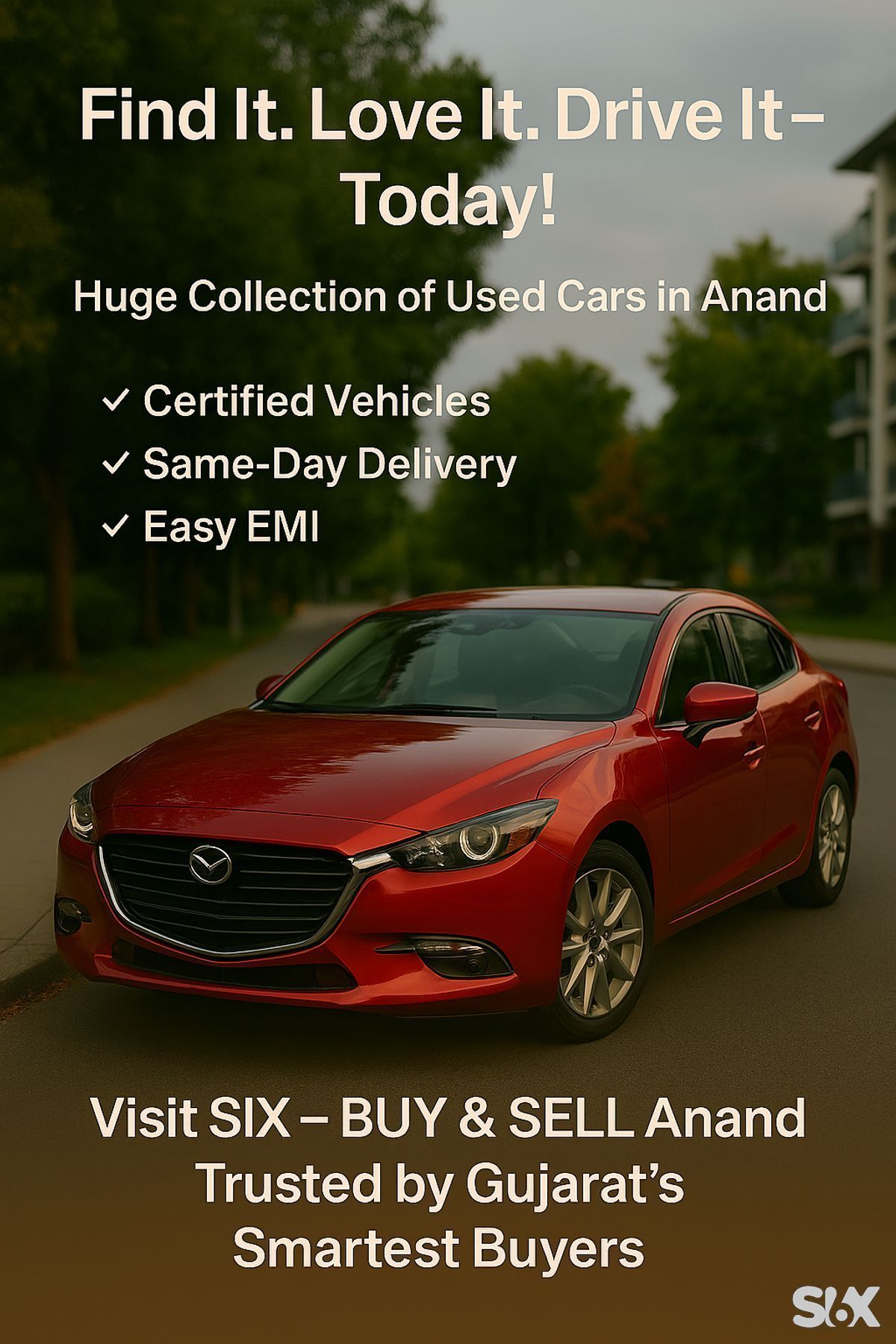 Buy Certified Second Hand Car in Anand Gujarat – SIX- BUY & SELL