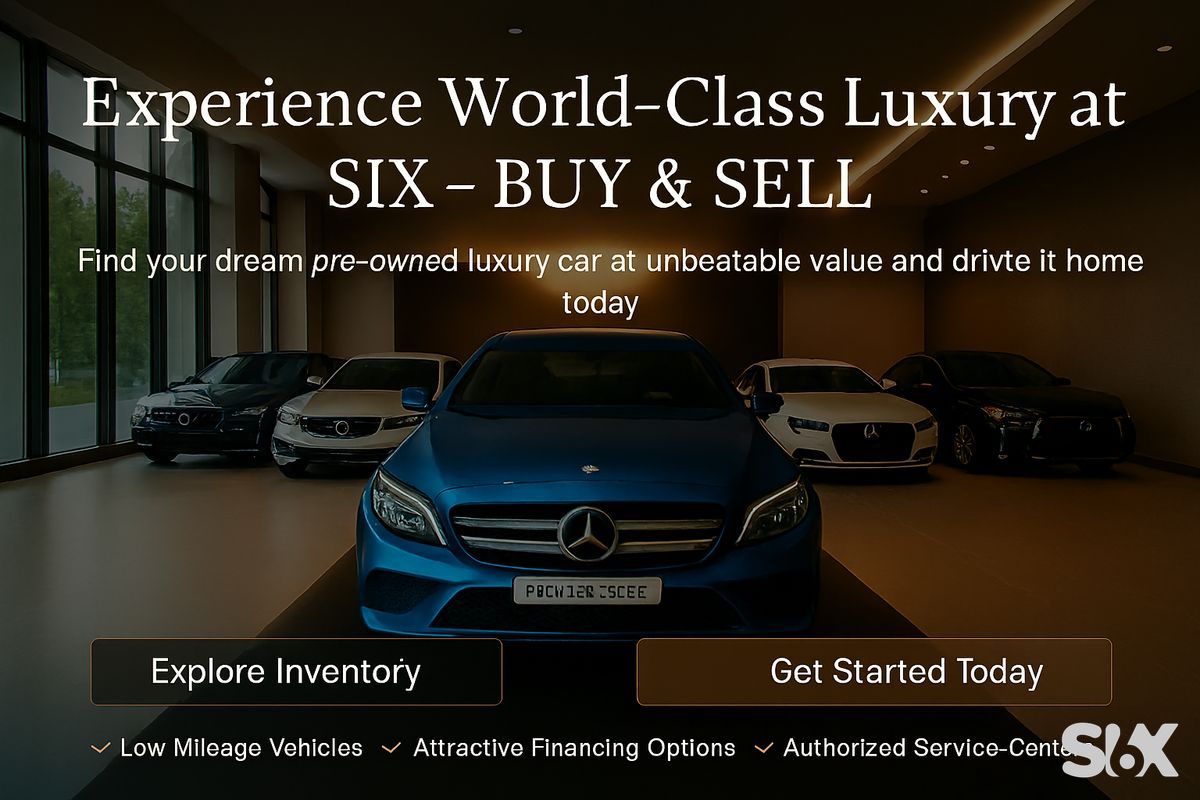 SIX – BUY & SELL | Trusted Used Car Company in India for Certified Second-Hand Cars