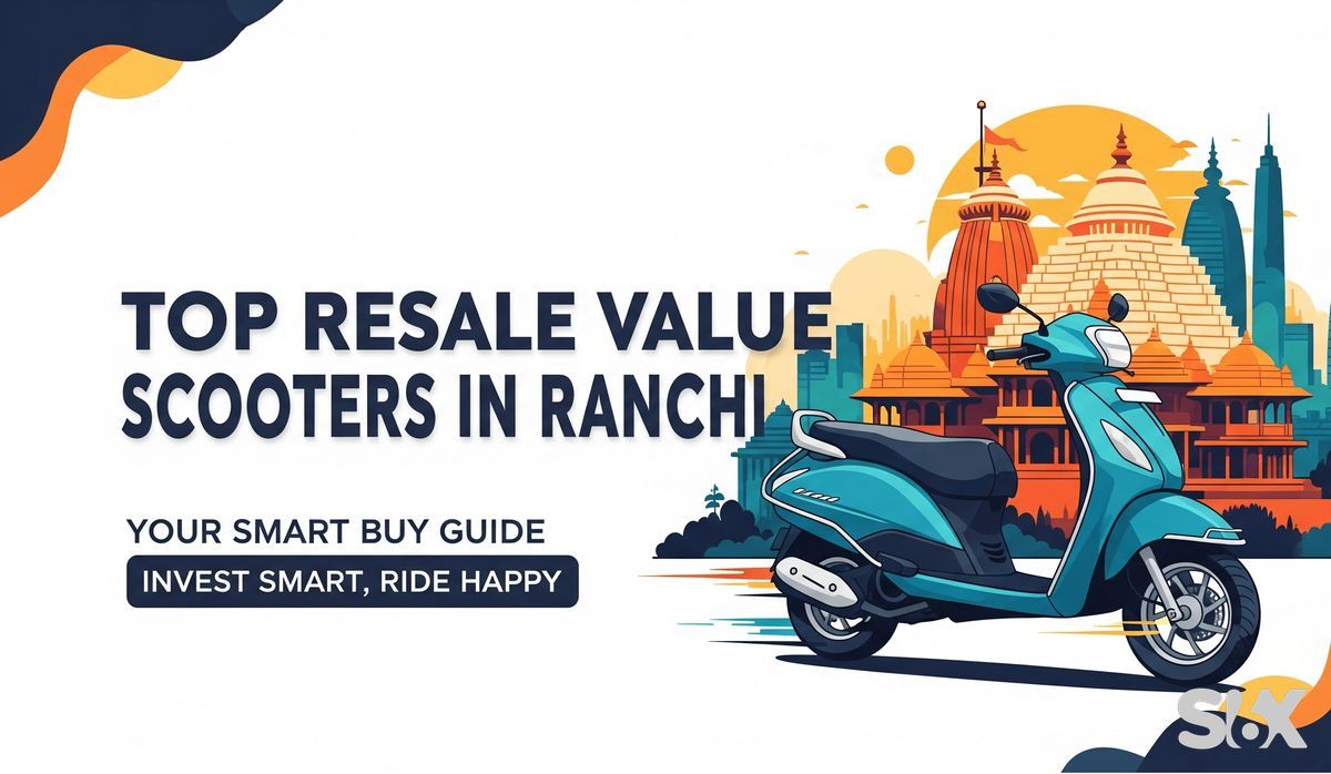 Best Resale Value Scooty in Ranchi | Buy & Sell Used Scooty with SIX-BUY & SELL