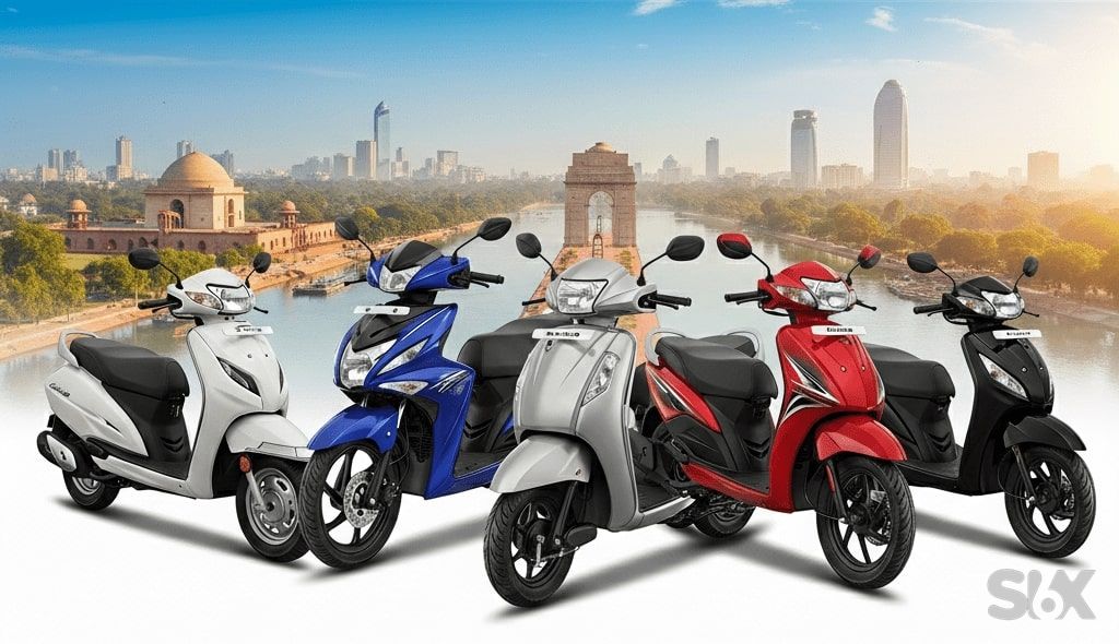 Top 5 Used Scooty in Delhi– Certified & Affordable Picks | SIX-BUY & SELL