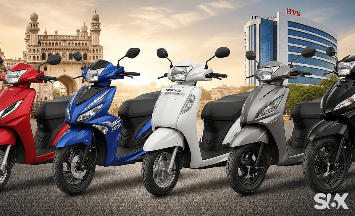 Top 5 Used Scooty in Hyderabad – Certified & Affordable Picks | SIX-BUY & SELL
