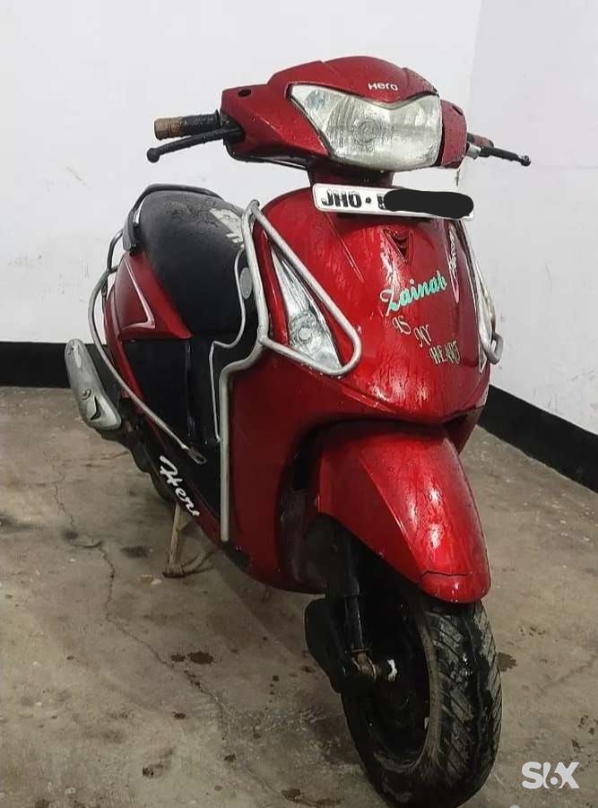Hero Pleasure drum-brake Used scooty in Brand-hero