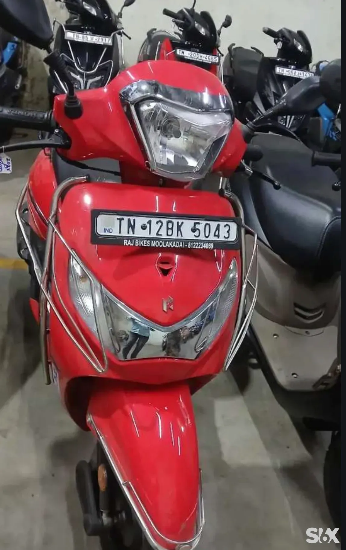 Hero Pleasure + cast-wheel Used scooty in Brand-hero