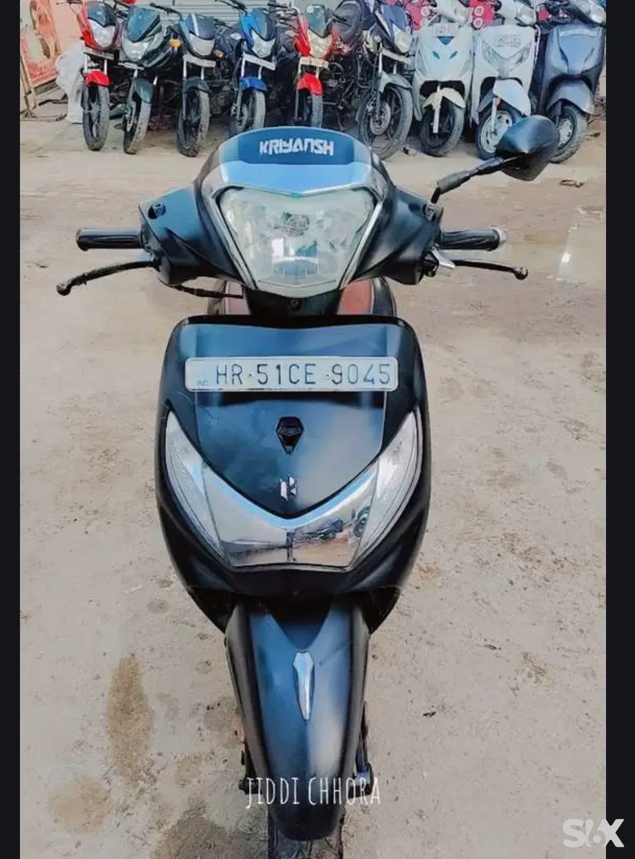 Hero Pleasure + platinum Used scooty in Brand-hero