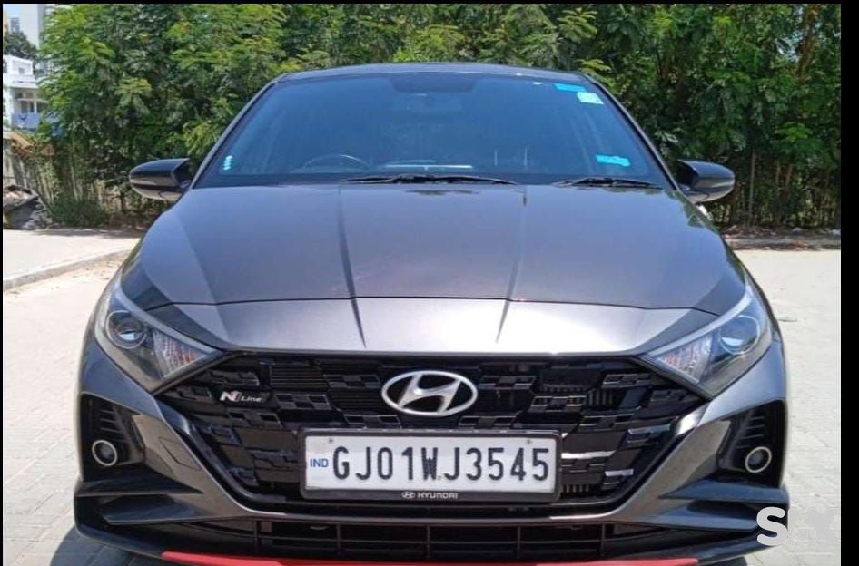 Hyundai I20 N Line 1.0 N8 Turbo DCT for Sale in Naranpura, Ahmedabad, Gujarat Hyundai I20 N Line 10-n8-turbo-dct Used cars in Brand-hyundai