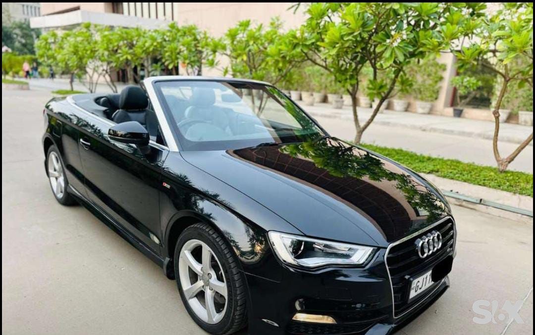 Audi A3 40-tfsi-s-line-cabriolet Used cars in Ahmedabad