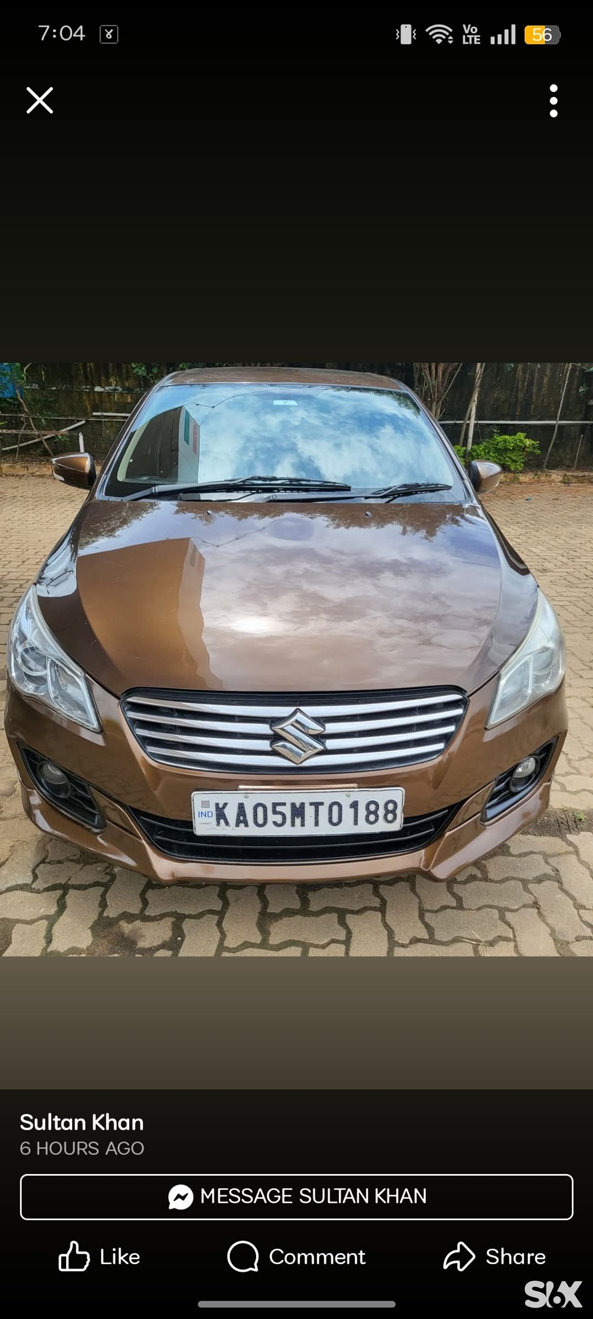 MARUTI SUZUKI CIAZ diesel shvs-rs Used cars in Bengaluru