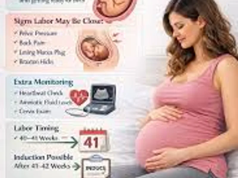 No labor signs at 40 weeks pregnant: what to expect
