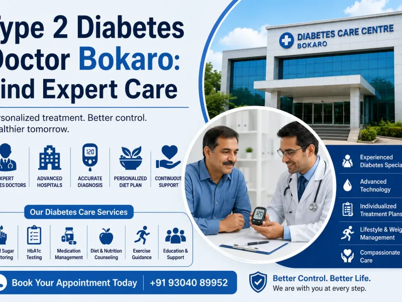 Type 2 Diabetes Doctor Bokaro: Find Expert Care