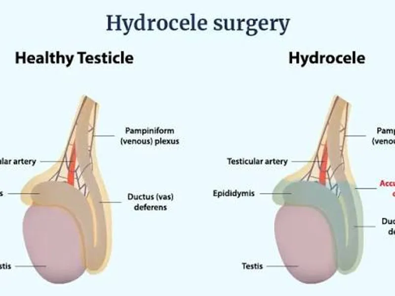 Female hydrocele of cord surgery in Deoghar