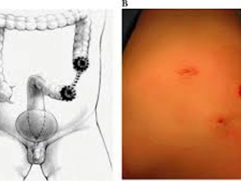 Child imperforate anus high anomaly closure of colostomy in Deoghar