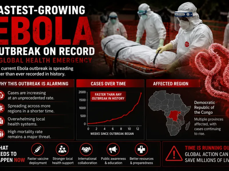 Why the 2026 DRC Ebola Outbreak Is the Fastest Ever
