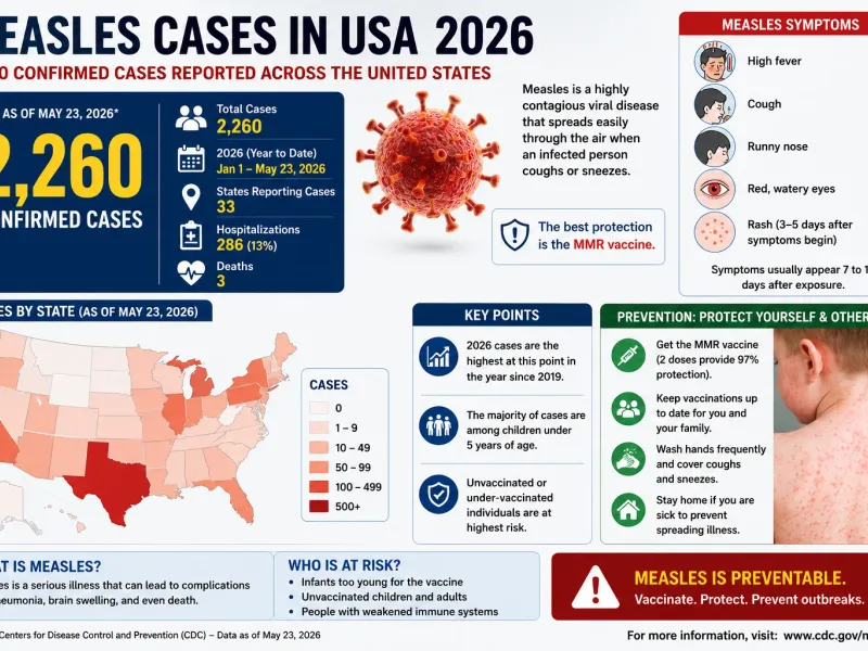Measles Cases in the US 2026: What You Need to Know