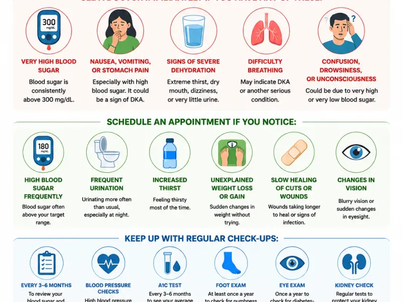 When to See a Doctor for Diabetes Symptoms