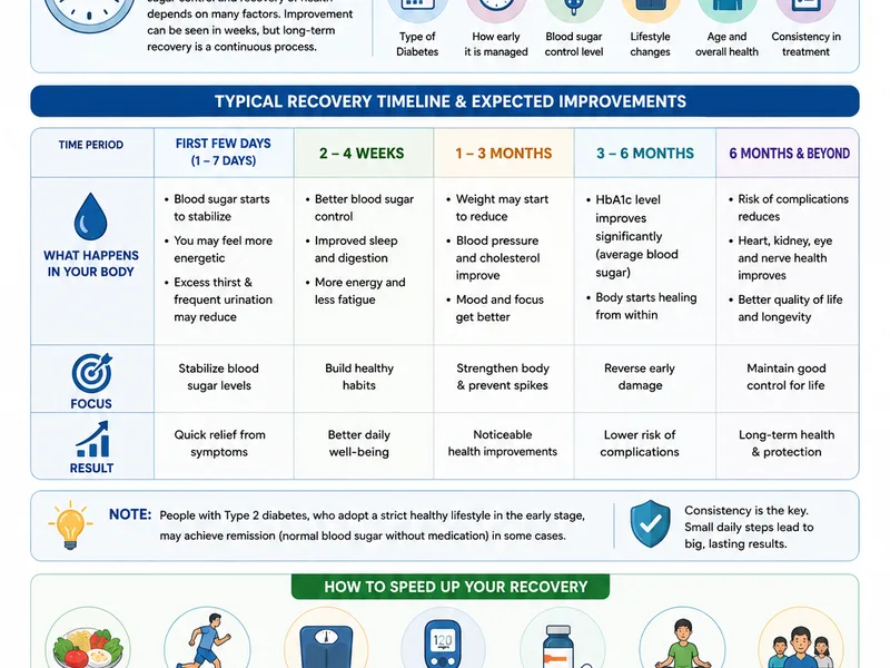 Diabetes Recovery Time: Why Healing Takes Longer