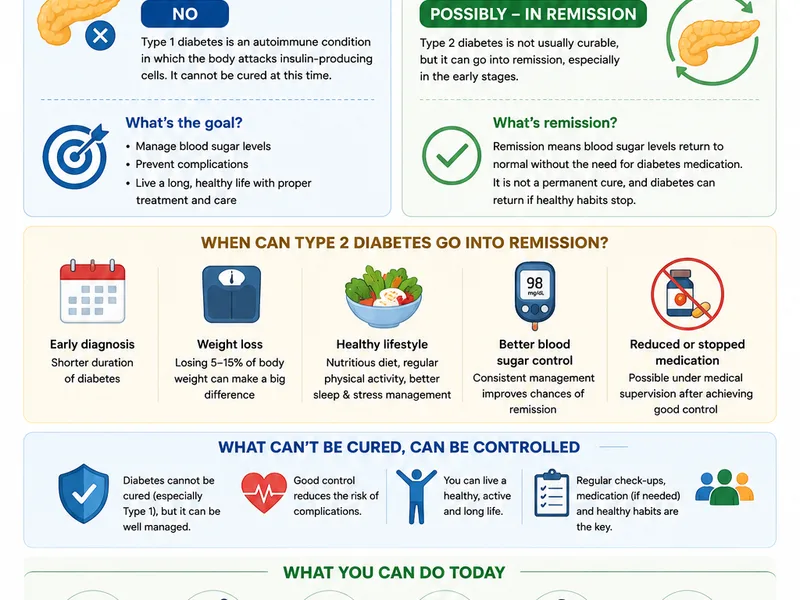 Is Diabetes Curable? What Remission Really Means