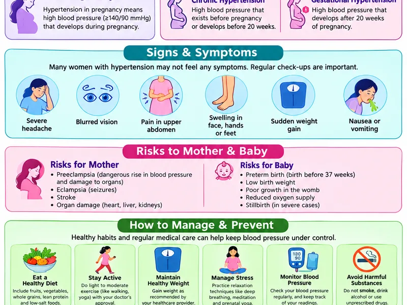 Hypertension During Pregnancy: Types and Warning Signs