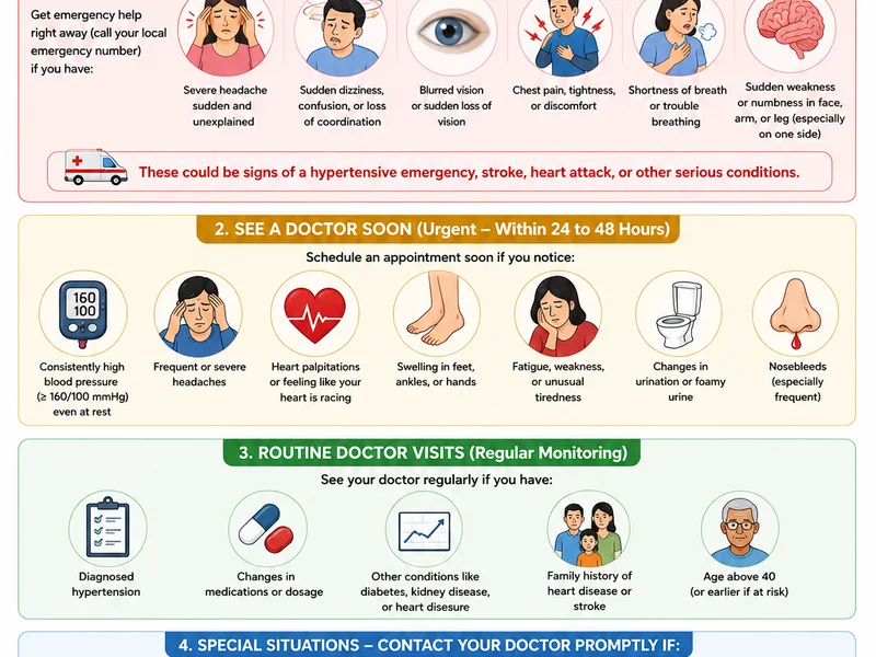 When to See a Doctor for Hypertension