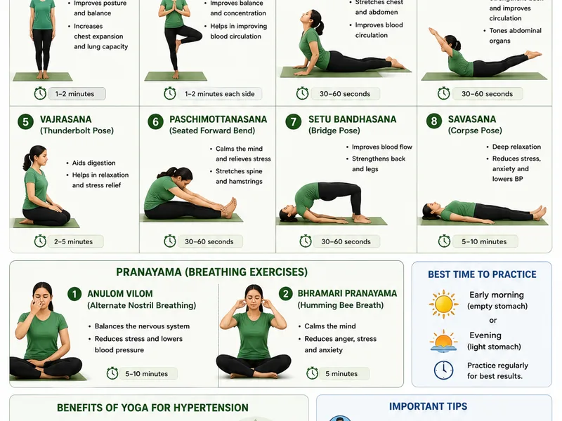 Yoga for Hypertension: What the Research Shows