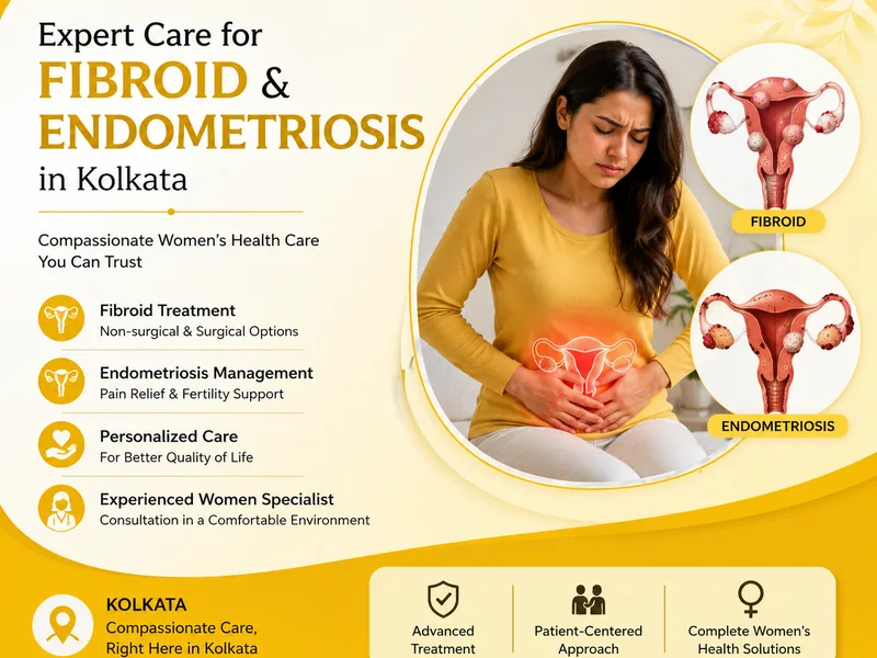 Fibroid & Endometriosis: See a Women Doctor in Kolkata