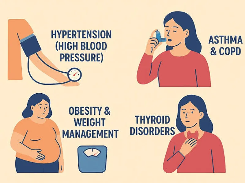Chronic Condition Management: Heart Disease & Asthma
