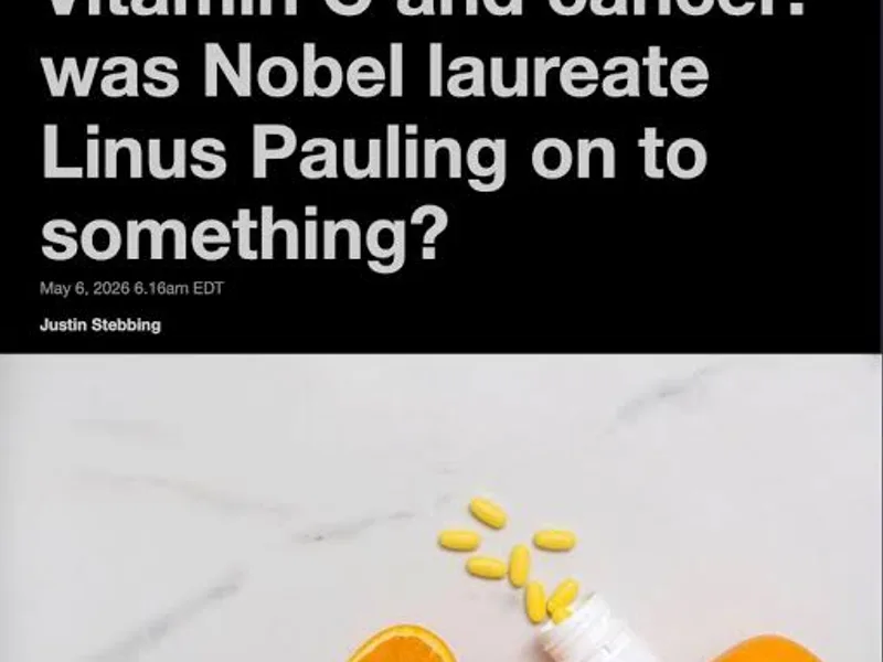 IV Vitamin C and Cancer: Was Linus Pauling Onto Something?
